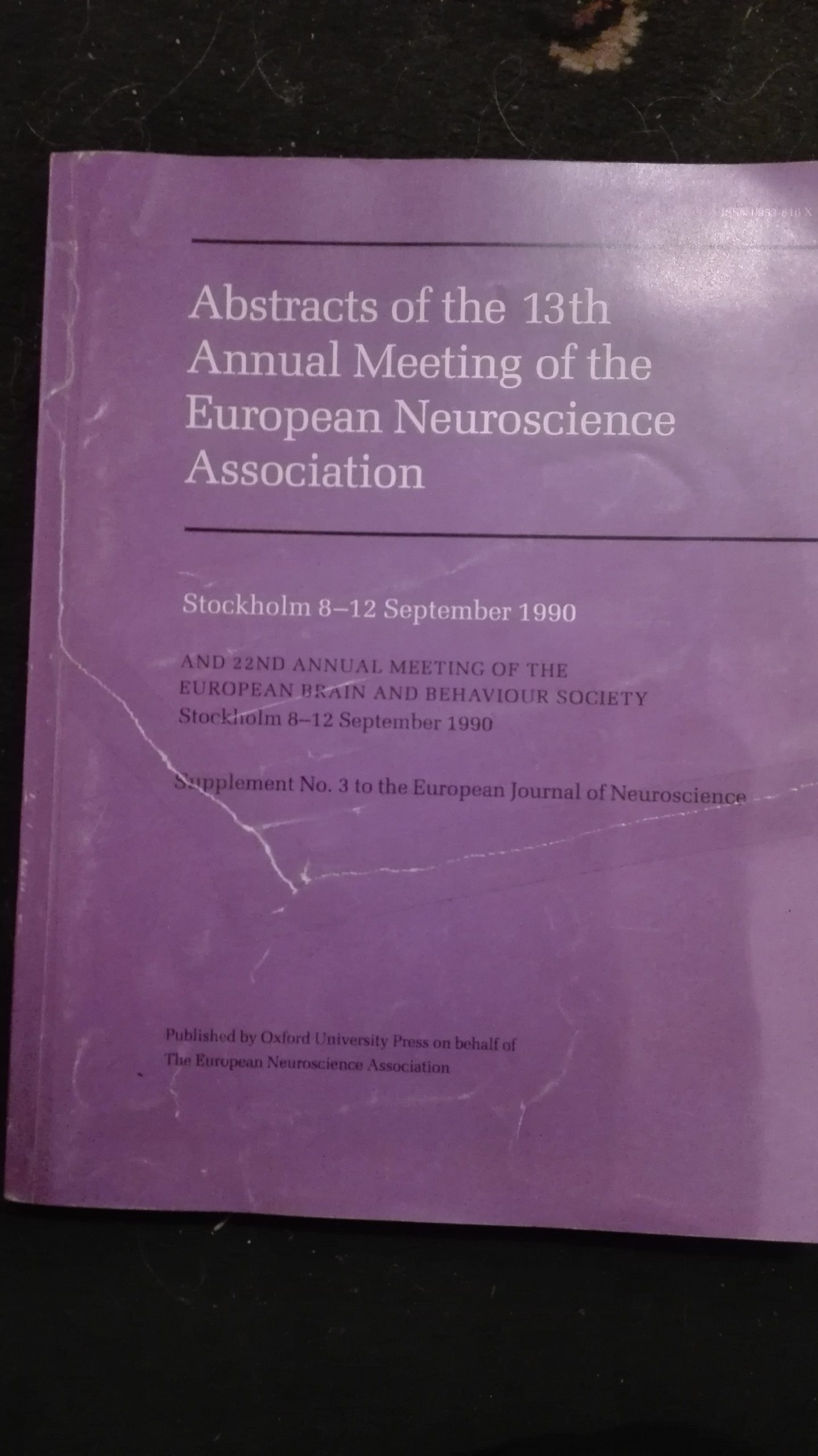Abstracts of the 13th Annual Meeting - Princ Shop