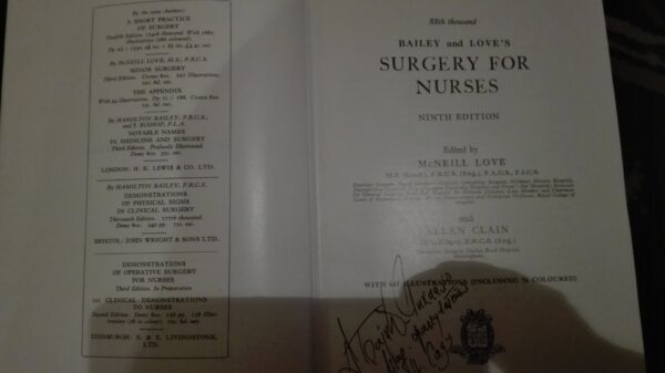 Bailey and Loves Surgery for Nurses