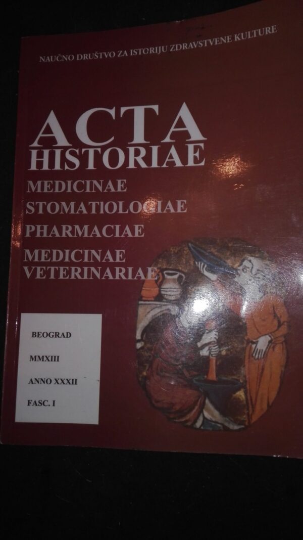 55366119_5a55b7627ab9d4-66582948IMG_20180109_214602.jpg Acta Historiae - Medicinae, stomatiologiae, pharmaciae, vete