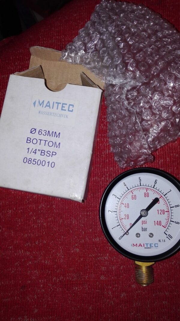 manometar MAITEC fi 63 mm