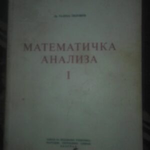 Matematicka Analiza I
