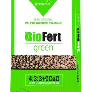 BIOFERT GREEN 4:3:3 - pileci stajnjak 25/1 - ferti plus