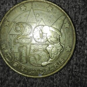 disneyland mickey 2015 medal monnaie de paris