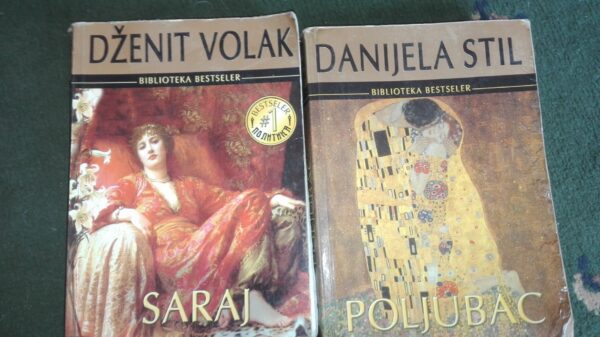 Dve knjige biblioteka bestseler