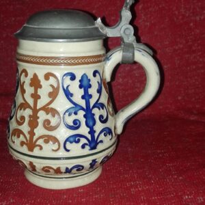 keramicka bocica sa poklopcem od cina