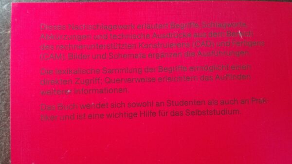 CAD - Begriffe - Ein Lexikon