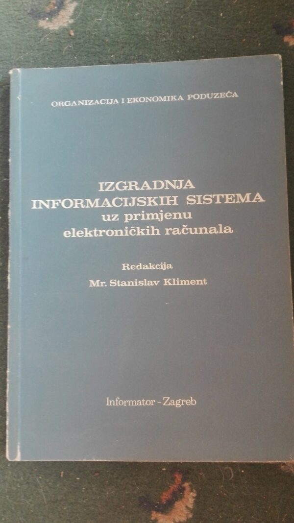 Izgradnja Informacijskih Sistema