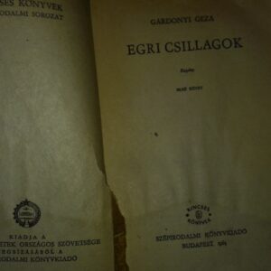 Egri Csillagok - Gardonyi Geza
