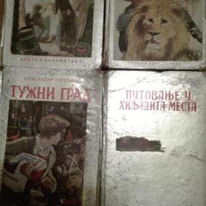 4 knjige zlatna biblioteka - tvrd povez