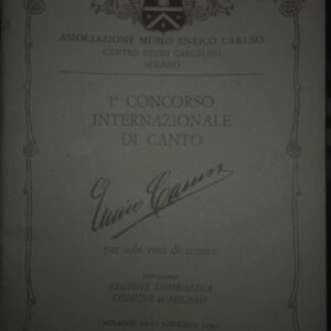 Concorso Internazionale Di Canto