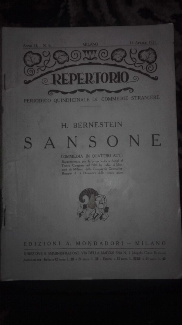 Sansone - H. Bernestejn