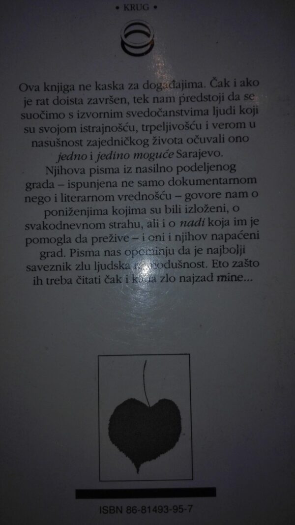 Pisma iz Dva Sarajeva