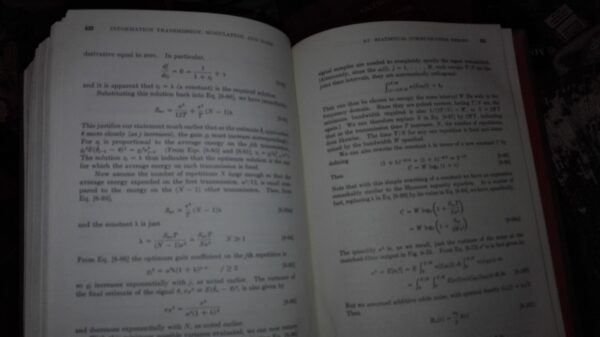 Information Transmission, Modulation and Noise