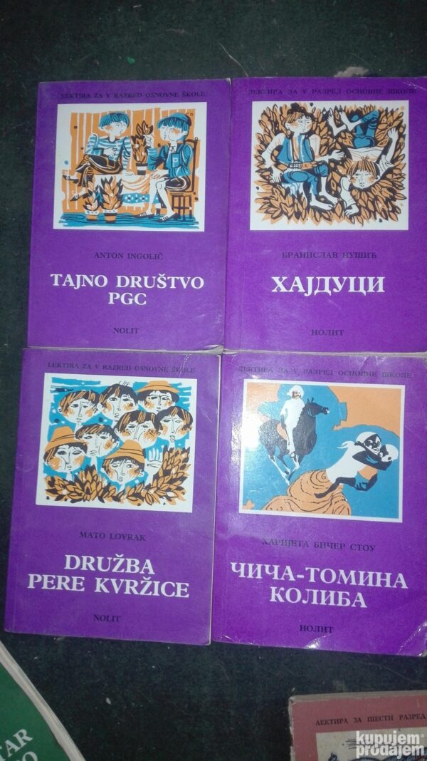 lektira za 5 razred osnovne skole