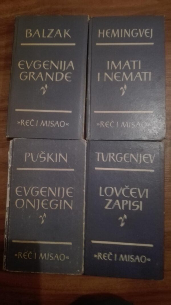 3 knjige tvrd povez