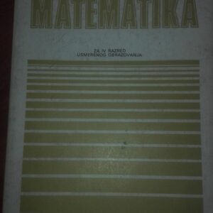 Matematika za certvrti razred srednjeg obrazovanja