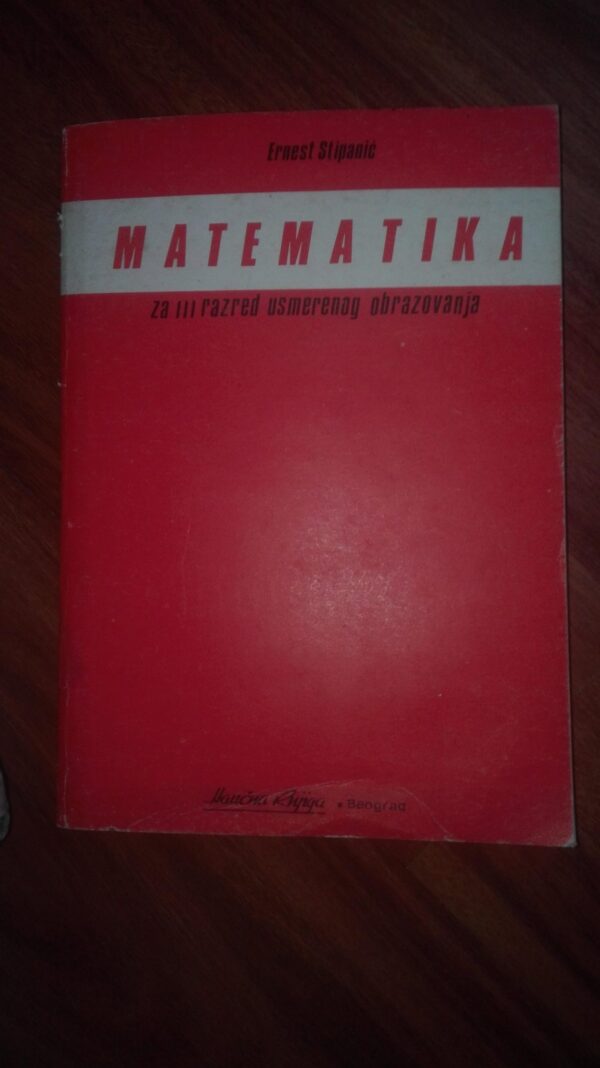 Matematika - Ernest Stipanic
