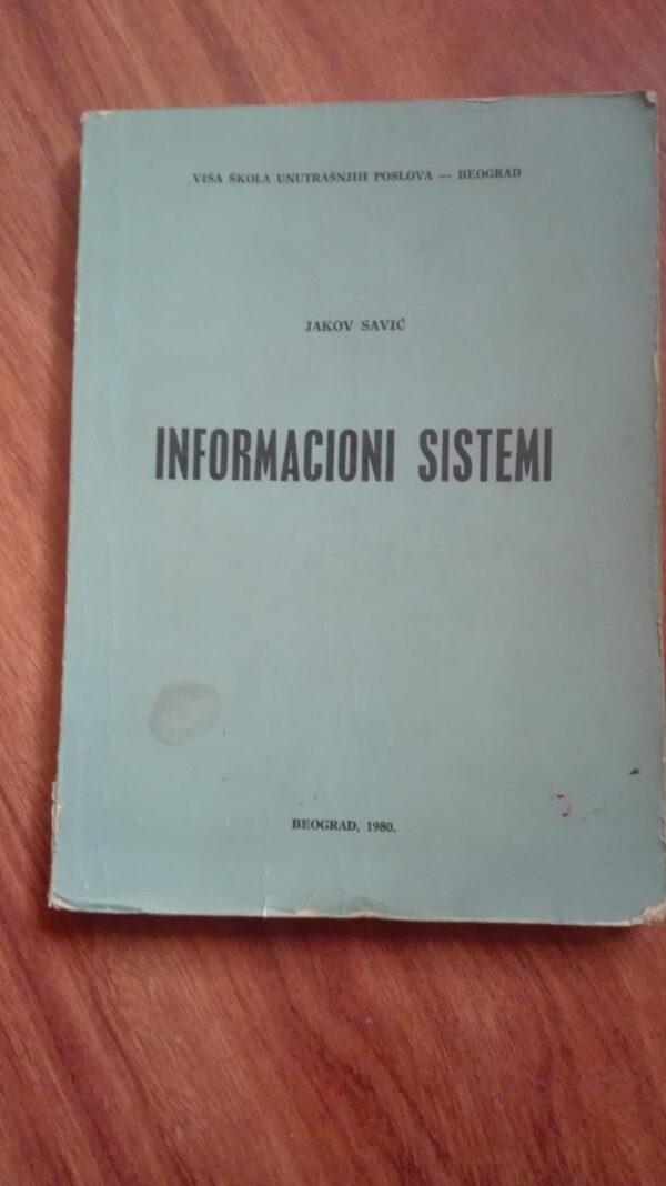 Informacioni Sistemi - Jakov Savic