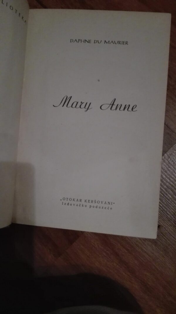 Mary Anne - Daphne Du Maurier