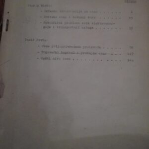 Vrednost Cene  - M. Jamnik i P. Vasic