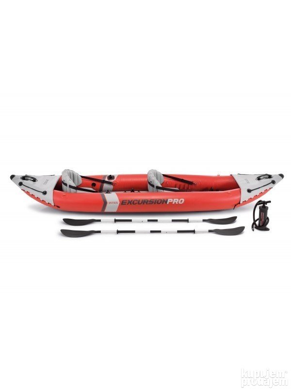 79228564_5cfe83f7e14f48-97314167profesionalni-k.jpg Kajak dvosed "EXCURSION PRO" sa pumpom i veslima, INTEX-NOVO