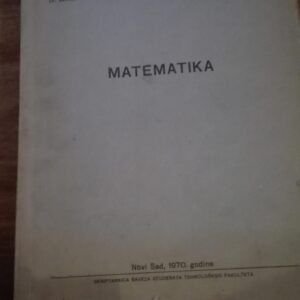 Matematika - Dr Blazo Okiljevic