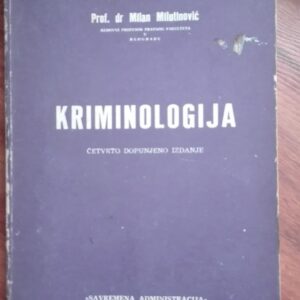 79783097_5d0f319d385f27-79538077IMG_20190623_09.jpg Kriminologija - Prof. dr. Milan Milutinovic
