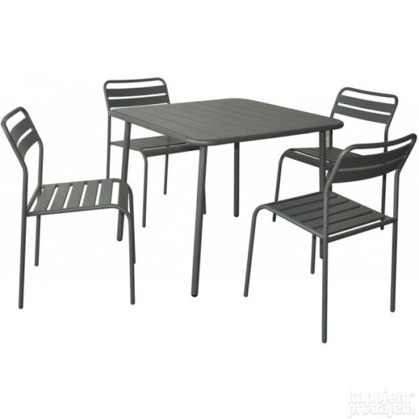 Baštenski sto metalni Cadiz