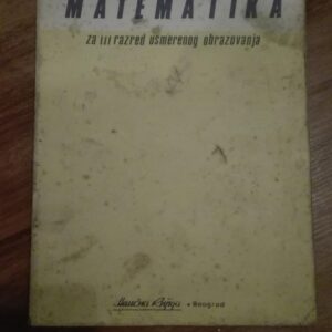 Matematika za treci razred srednje skole