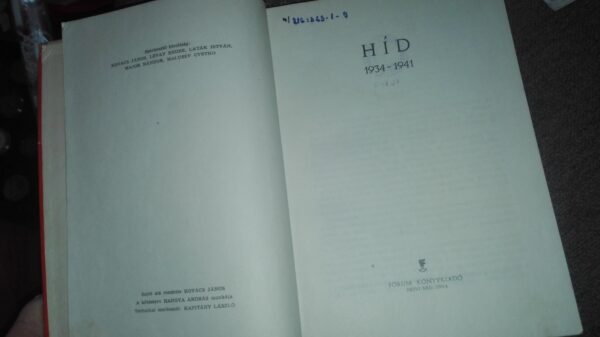 Hid 1934-1941