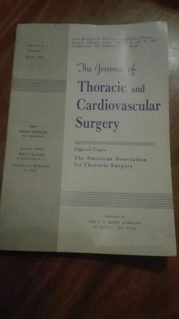 Toracic and Cardiovascular  Surgery