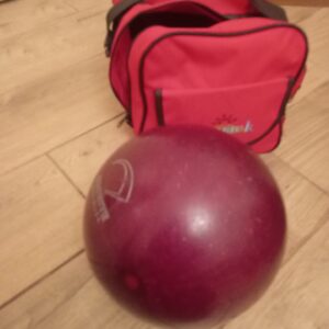 Kugla za kuglanje maxim EBONITE usa crvena sa torbom pejack