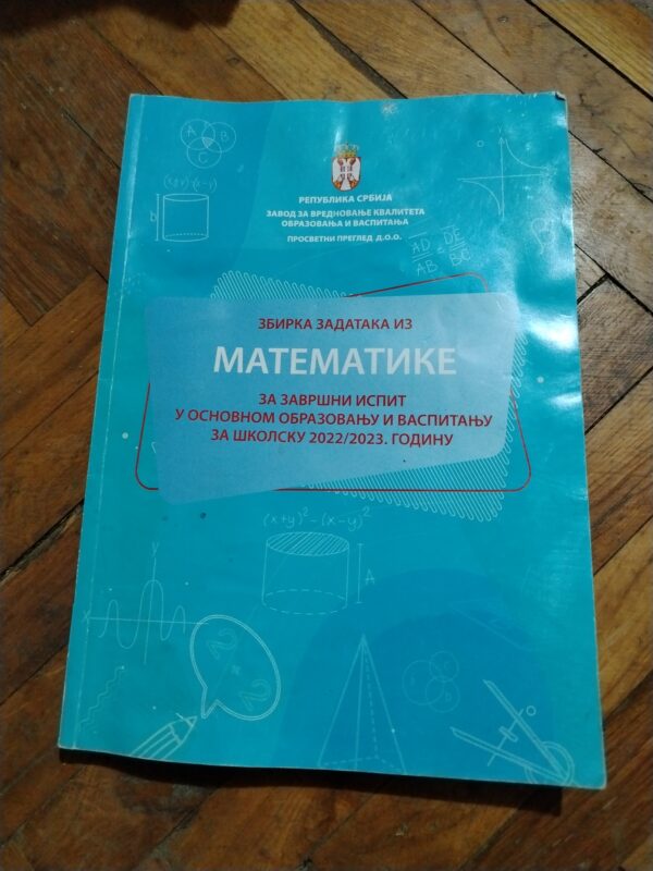 zbirka zadataka za matematiku za zavrsni ispit 2022-2023