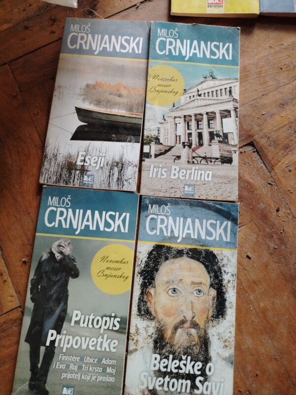 Milos crnjanski 4 knjige