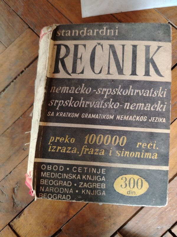 recnik nemacko srpski i srpsko nemacki